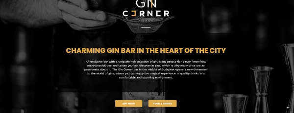 Fröccsterasz Complex - gin corner block