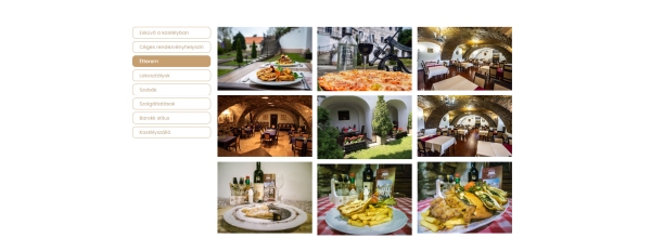 Teleki-Degenfeld Castle Hotel - filterable gallery block