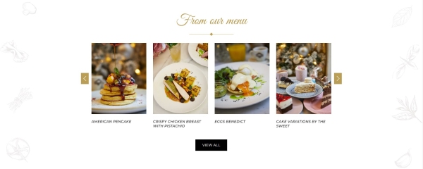 Vintage Garden - menu block