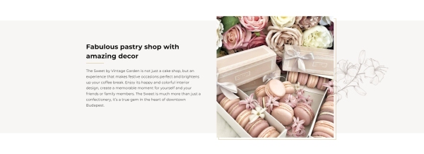 Vintage Garden - party shop shared image block